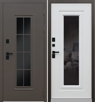Входная дверь Термо Тундра с окном Входная дверь Термо Тундра с окном