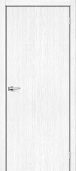 Межкомнатная дверь Эко Шпон Браво-0 Snow Melinga Межкомнатная дверь Эко Шпон Браво-0 Snow Melinga