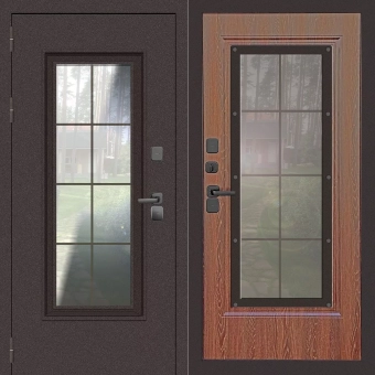 Входная дверь Термо Коттедж 3К Дуб филадельфия Входная дверь Термо Коттедж 3К Дуб филадельфия