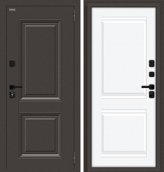 Входная дверь Термо Некст шоколад White Silk Входная дверь Термо Некст шоколад White Silk